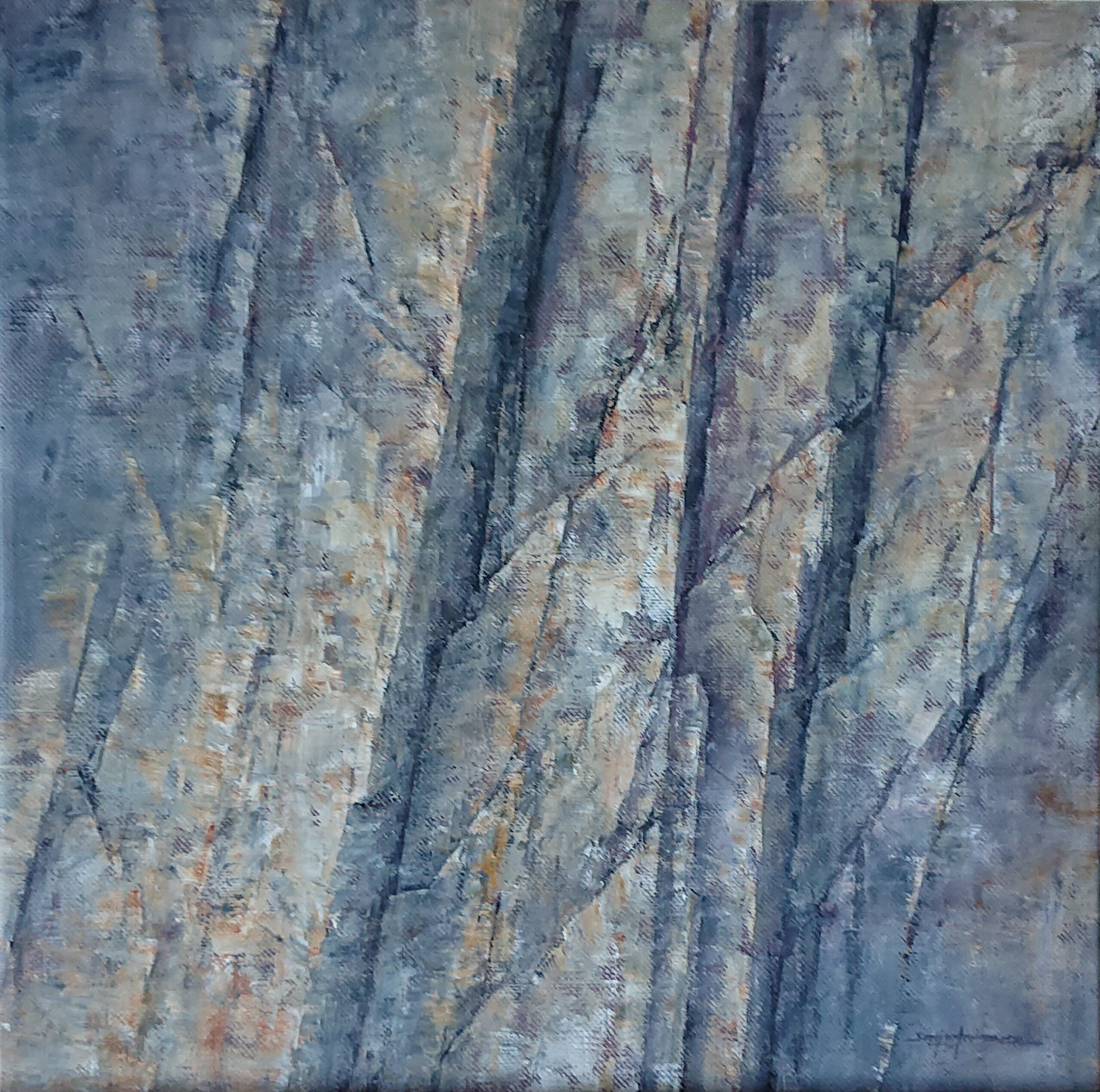 Vårhallen, 38x38 cm